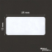 Dymo 11353 REMOVABLE compatible labels, 13 x 25mm, 1000 labels