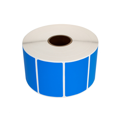 Thermal labels 57 x 32 blue