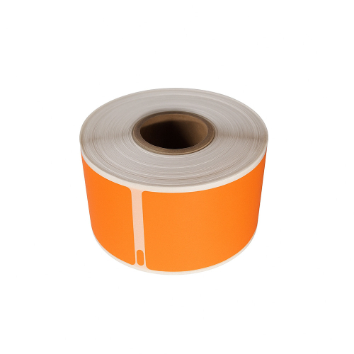 Dymo 99012 compatible labels orange, 36 x 89mm, 260 labels