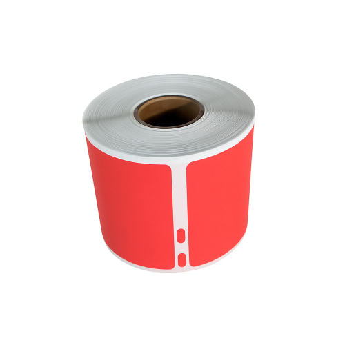 Dymo 99014 compatible labels red, 101 x 54mm, 220 labels