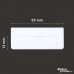 Dymo 99017 REMOVABLE compatible labels, 12 x 50mm, 220 labels