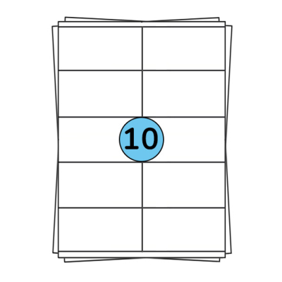 A4 sticker sheets