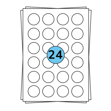 A4 sticker sheets