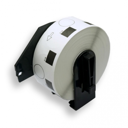 Brother DK-11218 compatible labels, Ø 24mm, 1000 labels