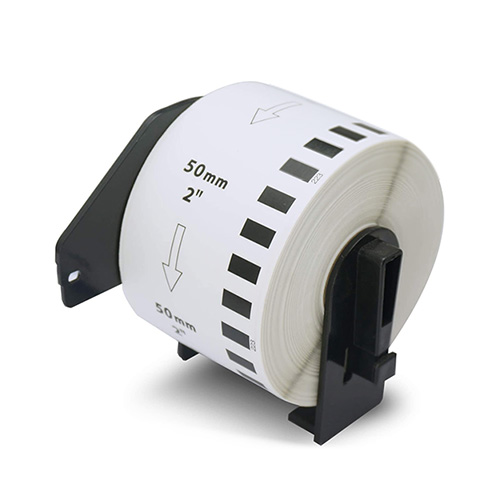 Brother DK-22223 compatible labels, 50mm x 30,48m