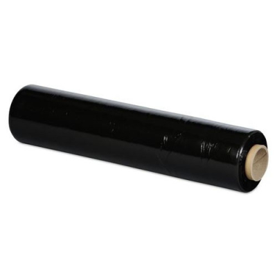 Hand wrapping film black
