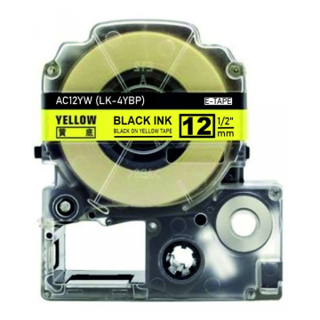 Epson LK-4TBN compatible lettering tape
