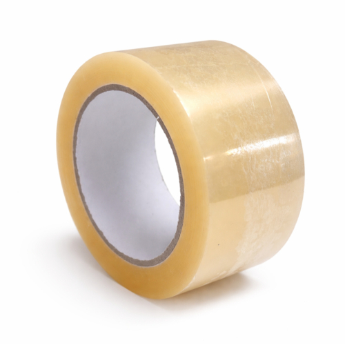 Hiljainen PP-pakkausteippi, 50 µm, 50 mm × 100 m, läpinäkyvä
