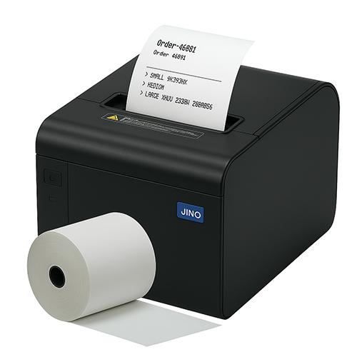 Aloituspaketti: JINO XP-Q200H -kuittitulostin + 10 kassarullaa