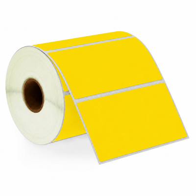Zebra 102 x 50 compatible labels yellow